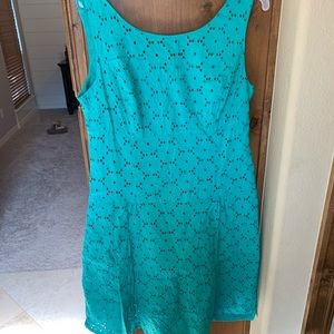 Fit and flare turquoise